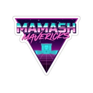 Mamash Maverick Die-Cut Stickers