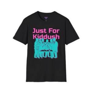 Just For Kiddush - Men's Front Only Softstyle T-Shirt